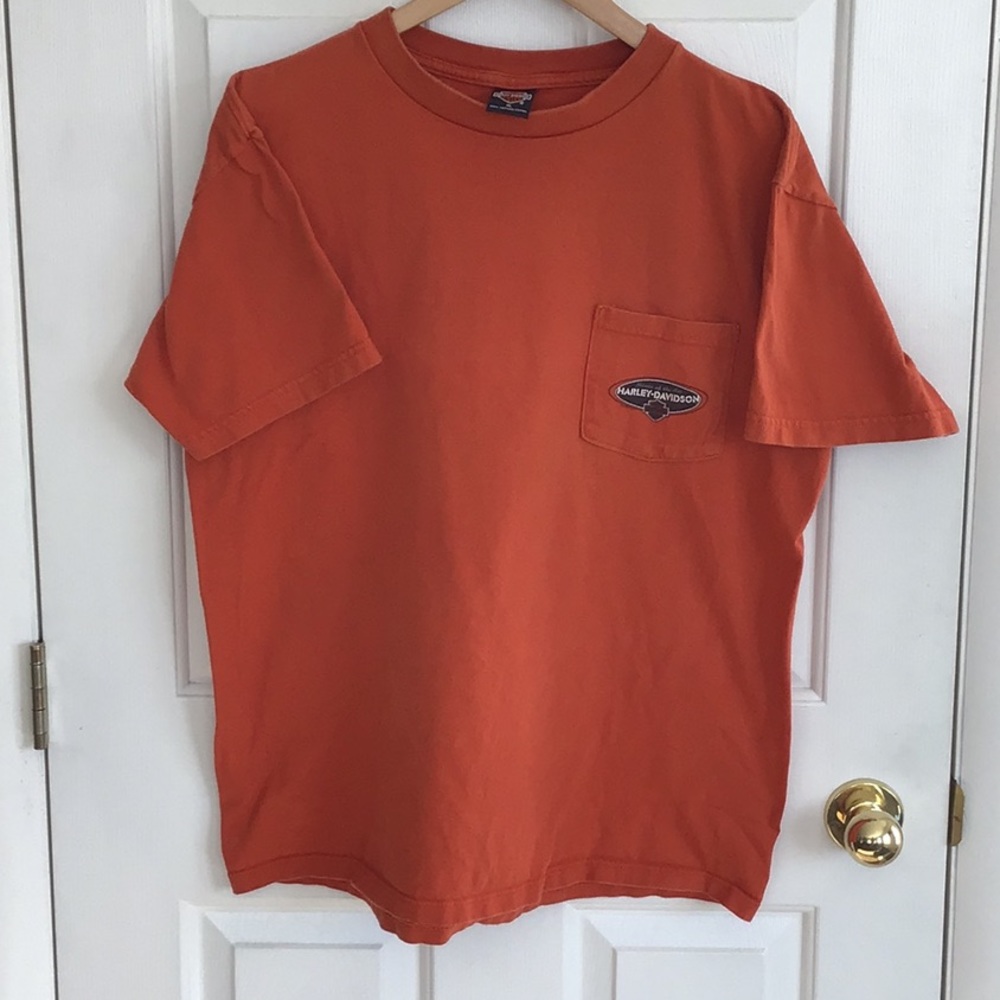 Harley Davidson S/S XL pocket tee! 🧡